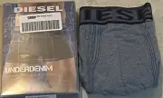 DIESEL Vintage Devine Underdenim Cotton Stretch Boxer Short - XXL (38-40), blue