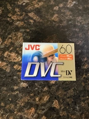 JVC DVC 60 or 90 Mini DV Digital Video Cassette Tape DVM60ME ~ SEALED
