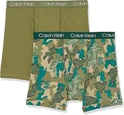 [Calvin Klein] Boy's Kids Modern Cotton Assorted Boxer Briefs Underwear, Multipack