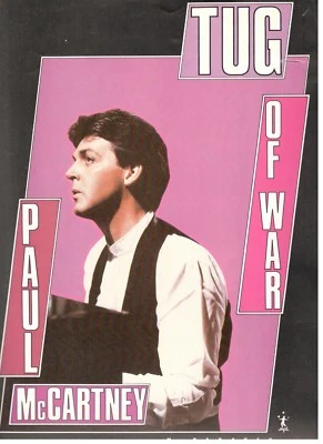 PAUL McCARTNEY "TUG OF WAR" SHEET MUSIC-PIANO/VOCAL/CHORDS-1982-THE BEATLES-NEW!