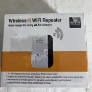 Wireless-N WiFi Repeater Signal Booster 300Mbps Range Extender with LAN Port