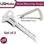 Dental Measuring Gauge Dentistry Vernier Caliper Sliding Gauge Lwanson Gauge Lab