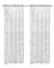 Habitat Limoges Sheer Rod Pocket 55x84 Curtain Panel