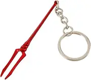 Hamish Anime Merch Spear of Longinus Keychain Lance of Longinus Keychain Anime Accessories Anime Props Pendant Ornaments Creative Lightweight for Fans