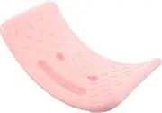 Vaguelly Children's Balance Board Toy Wooden Playset Indoor Balance Plate Toddler Sensory Balance Disc Kids Seesaw Balance Sensory Plate Pe Rocking Chair Fitness Pink Swing