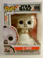 C-3PO #559 BOBBLE-HEAD STAR WARS SNOWMAN FUNKO POP 2022