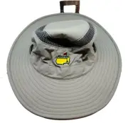 Masters Golf Grey Tilley Safari Bucket Airflow Hat Size 7 1/8 Augusta National