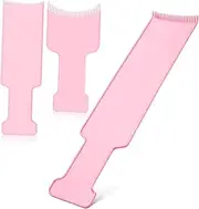 MOTHNUR Hair Dye Kit Highlighting Combs Wide Paddle Styling Board for Even Dye Distribution