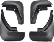 for Audi A6 C6 2006-2010 2007 2008 2009 Car Front Rear Mudguards Fender Flares Splash Guards Mud Flaps Accessories Fenders
