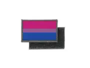 Flag patch printed badge country bisexual