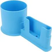 Paddle Board Cup Holder, Stand Up Paddle Board Accessory, Durable PP Blue Cup Phone Holder for Water Bottle Cellphone, Kayak Surfboard