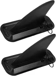 2 Pack Slide-in Fin for Paddle Board Replacement Surfboard Fins Water Stabilizer for Balance Detachable