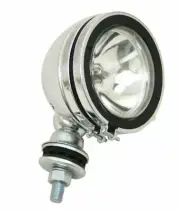 EMPI 9309 Chrome Off-Road 5" 100W Light for Dune Buggies, Rails, Baja Bug