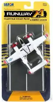 P38J Lightning USAAF (Red Wingtips) WWII Plane