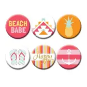 Fancy Pants ~ SUMMER SUN ~ Flair ~ Tin Pins ~ Badges