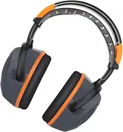 HOUDERCO Anti-noise Earmuffs for Hearing Protection Soundproof Headset Padded Ear Cups for Construction Factory