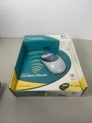 New Sealed Logitech Cordless Mouse Retro Radio Receiver VTG PC Mac 2001