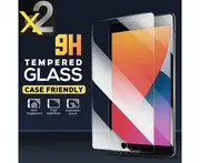 [2 Pack] For Apple iPad 9th Gen 9 Generation 10.2 inch 2021 Tempered Glass Screen Protector - Case Friendly