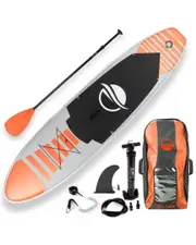 SereneLife Free-Flow Stand Up Inflatable Paddleboard