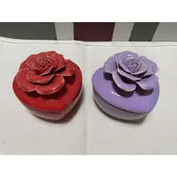 在飛比找蝦皮購物優惠-玫瑰花置物盒 點心盒 瓷盤組 點心盤 餅乾盤 擺飾 小盅 置