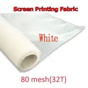 1.3x1 yard Screen Fabric 80 Mesh Silk Screen Fabric for Commercial 007203*1