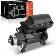 A-Premium Starter Replacement for Harley Davidson FLHR Road King 2008-2014 FLD FXD, 1.4KW 12V CW 10T, 1.5L 1.6L 1.7L 1.8L