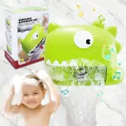 Peeokuo Castle Baby Bath Toys, Automatic Bath Bubble Machine, Dinosaur Bathtu...