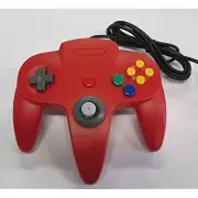 Nintendo Red Replacement Controller By Mars Devices For N64 Gamepad