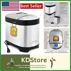 Customizable 29-in-1 Bread Maker Machine - Gluten Free, 2LB, Stainless Steel