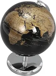 SOPOTUTU World Globe Decorative Desk Ornament Compact Terrestrial Globe with Sturdy Base for Home Office and Classroom Decor Educational Geography Tool