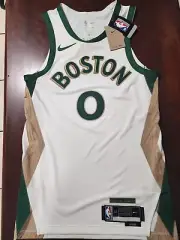 Nike Boston Celtics TATUM 0 Jersey City Connect Size 40 DRI-FIT ADV Authentic