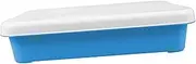 Milisten Empty Plastic Sandbox Storage Box with Lid Portable Sand Tray for Outdoor Activities Break Resistant Design for Fun for Backyard Beach Play