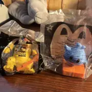 McDonalds Happy Meal Toys Super Mario Bros. Movie #7, #8 (Lot of 2) Bowser