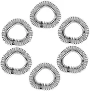 WOFASHPURET 6Pcs Wavy Headband Hair Combs for Women Non Slip Hair Styling Accessories Durable Flexible Plastic for Bathing Makeup