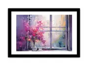 Window Framed print Art Poster