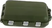Totority Box Fishing Gear Storage Box Fishing Tackle Containers Fish Hook Holder Fish Hook Storage Bag PVC Green