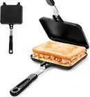 Hot Sandwich Maker, Sandwich Toaster Gas Stove, Double-Sided Non-Stick Frying Pa