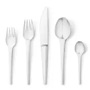 Georg Jensen Sterling Silver Flatware 5 pcs. Set - Caravel - NEW