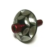 gobike88 XON CNC Alloy Headset Cap with Bolt, For 1-1/8", 9.3g, Black, H19