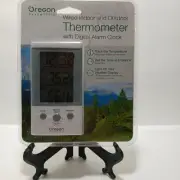 NEW Oregon Scientific THT312 Wired Thermometer Digital Alarm Clock