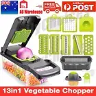 13 in1 Vegetable Slicer Chopper Cutter Food Dicer Multi-Purpose Mandoline Peeler