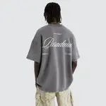 [Nena and Pasadena] Date Night Loopback Raptor Tee Mineral Asphalt
