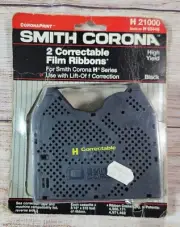 New Smith Corona Correctable Film Ribbons Series H 21000 H 63446 2pk