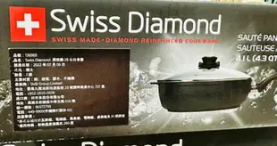 [COSCO代購4] C136969 SWISS DIAMOND 深煎鍋 28公分含蓋