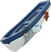 GETAJGHSD Mediterranean Sailboat Model Elegant Nautical Decor for Home Office and Study Retro Ship Ornament Unique Present Idea for Friends and Family