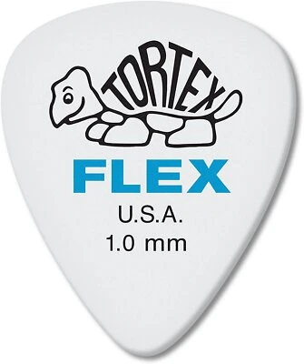 Dunlop Tortex Flex Standard Picks (12 Pack, 1.0mm)