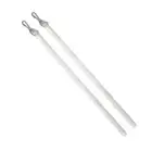 30cm Vertical Blinds Acrylic Blind with Hooks Window Curtain Easy Control