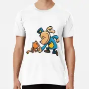Dog Man | Dog Man and Li'l Petey Premium T-S S to 5XL Made in the AU/USA T-Shirt