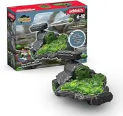 schleich ELDRADOR Creatures 42665 Stone Jet Vehicle with Mini Creature, from 7 Years, 15 Pieces