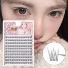 C-curled Individual Lashes Large Capacity Full Strip Lashes Natural Eyelashes